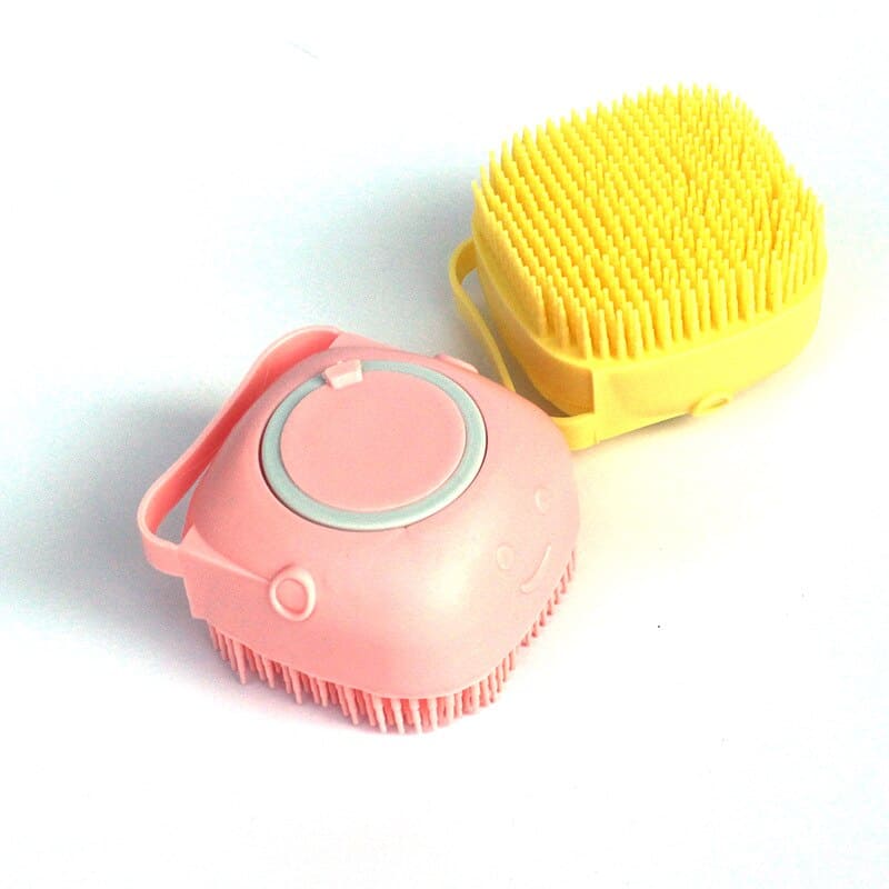 Pet Shampoo Brush with Dispenser (80ml / 2.7oz)