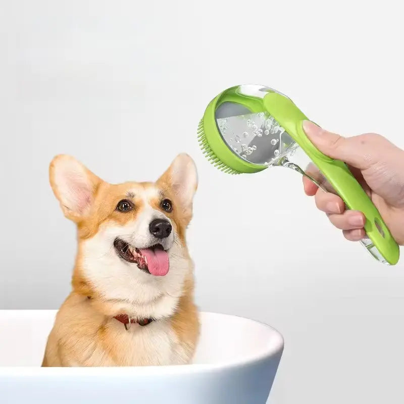 Pet Bathing Brush – Soft Silicone Grooming Tool
