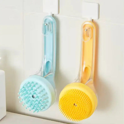 Pet Bathing Brush – Soft Silicone Grooming Tool