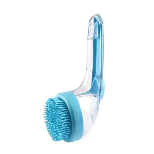 Pet Bathing Brush – Soft Silicone Grooming Tool